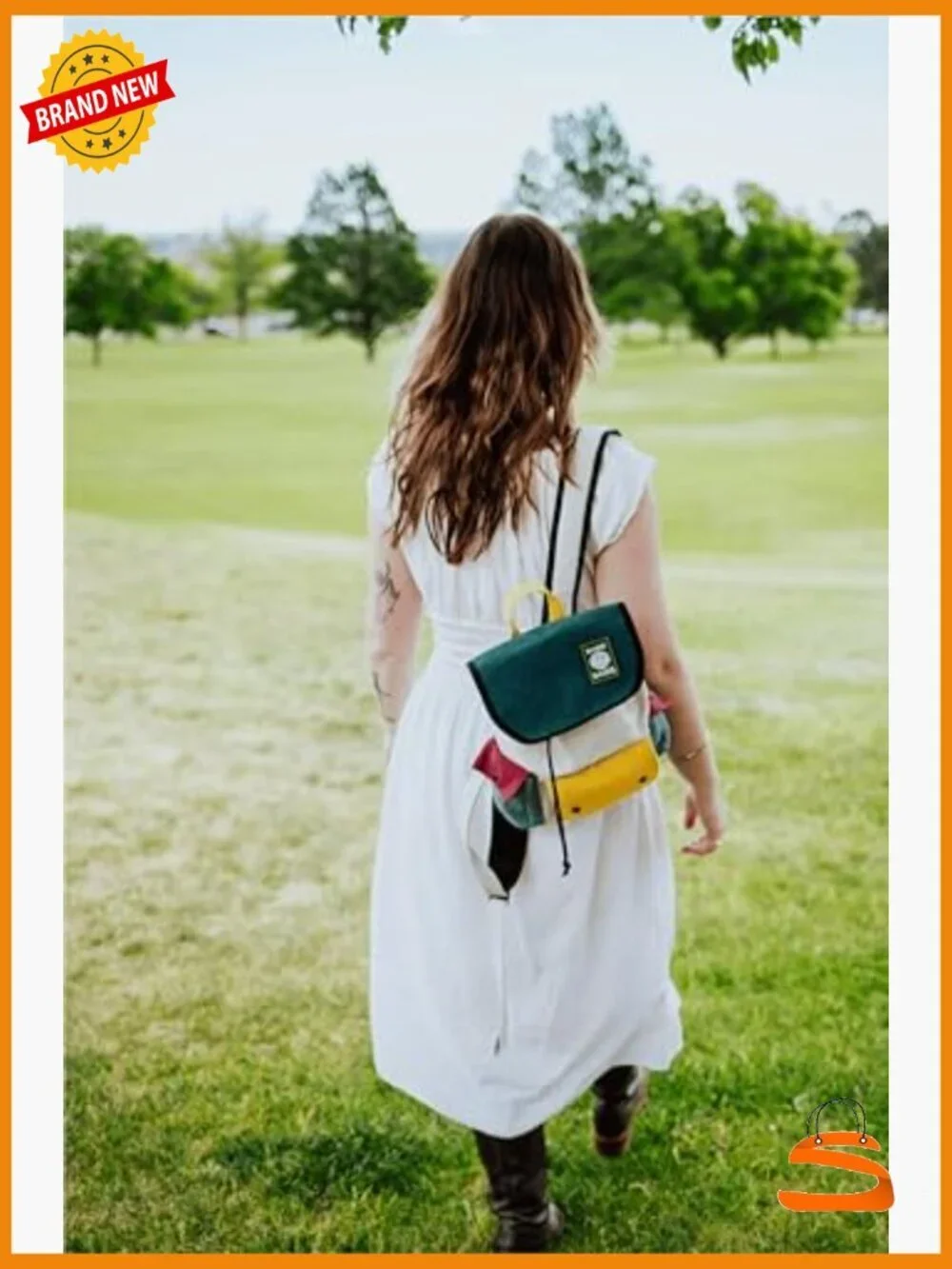 Mini Backpack with Odor Sealing Pocket, Drawstring Closure, Adjustable Straps